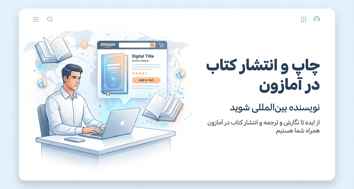 انتشار کتاب در آمازون